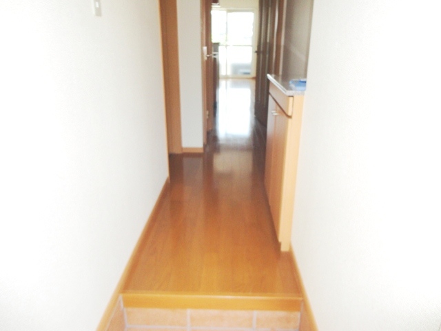 Entrance. Of course, with a cupboard in the entrance! New life is pat in town