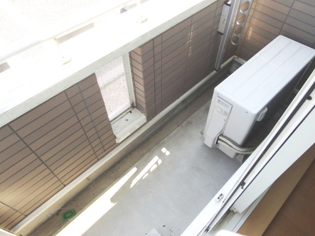 Balcony. Spacious balcony pat dry the sunny south-facing laundry!