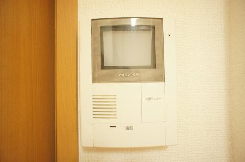 Security. Intercom with a camera