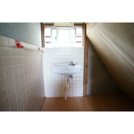Washroom. With window