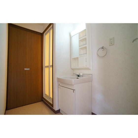 Washroom. Independent washbasin