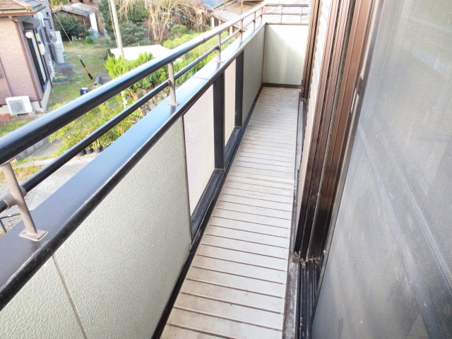 Balcony. Veranda (southwest)