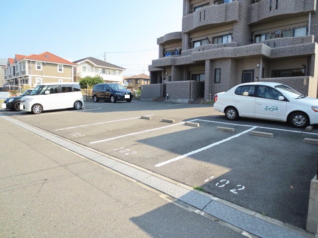 Parking lot. Parking lot