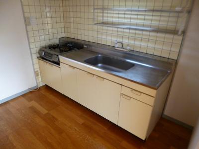 Kitchen. Gas stove correspondence