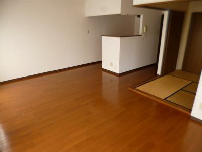 Living and room. Flooring