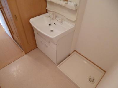 Washroom. With shampoo dresser