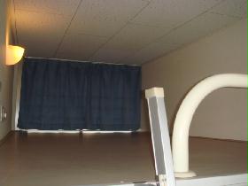 Living and room. Loft space