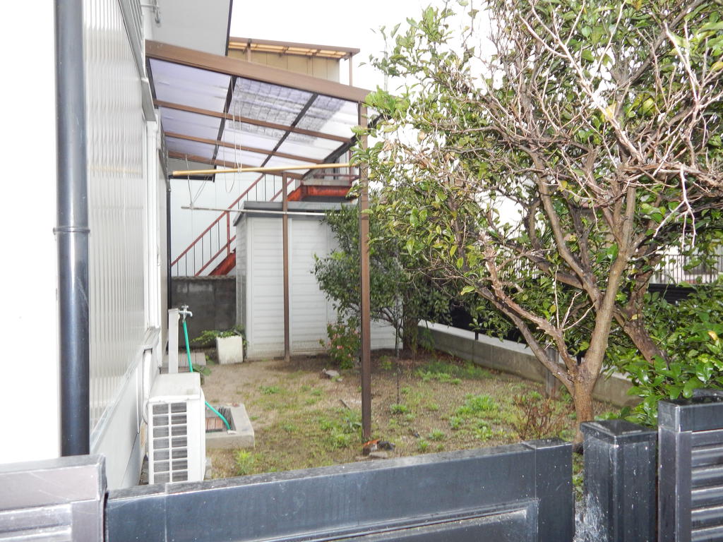 Garden. You can enjoy nature observation