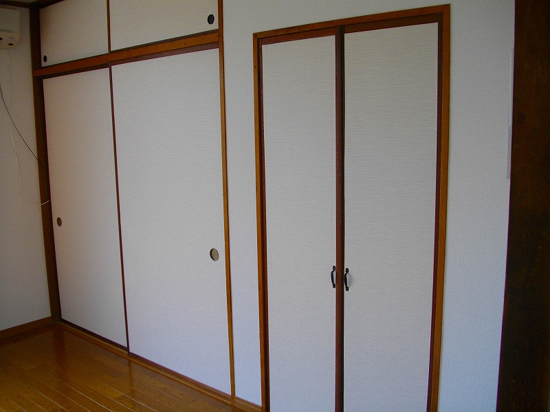 Living and room. closet