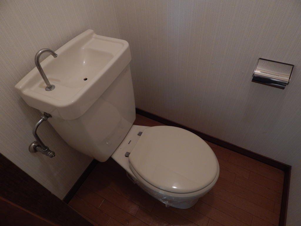 Toilet. Toilet of relaxing space