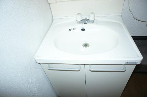 Washroom. Bathroom vanity