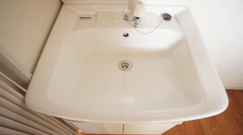 Washroom. Bathroom vanity