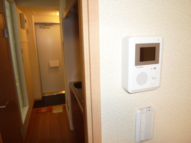 Security. Interphone with a monitor