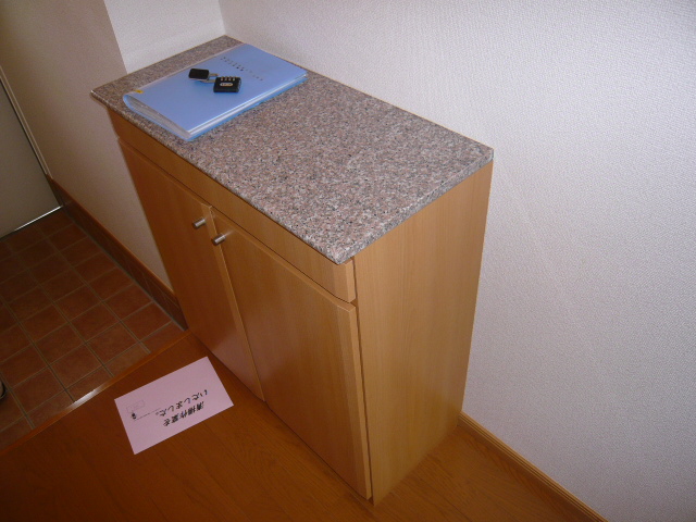 Receipt. Entrance clean with a shoebox ☆ Used not shoes clean storage