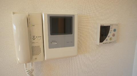 Security. Intercom with a camera