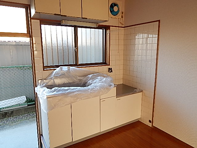 Kitchen. Gas stove installation Allowed