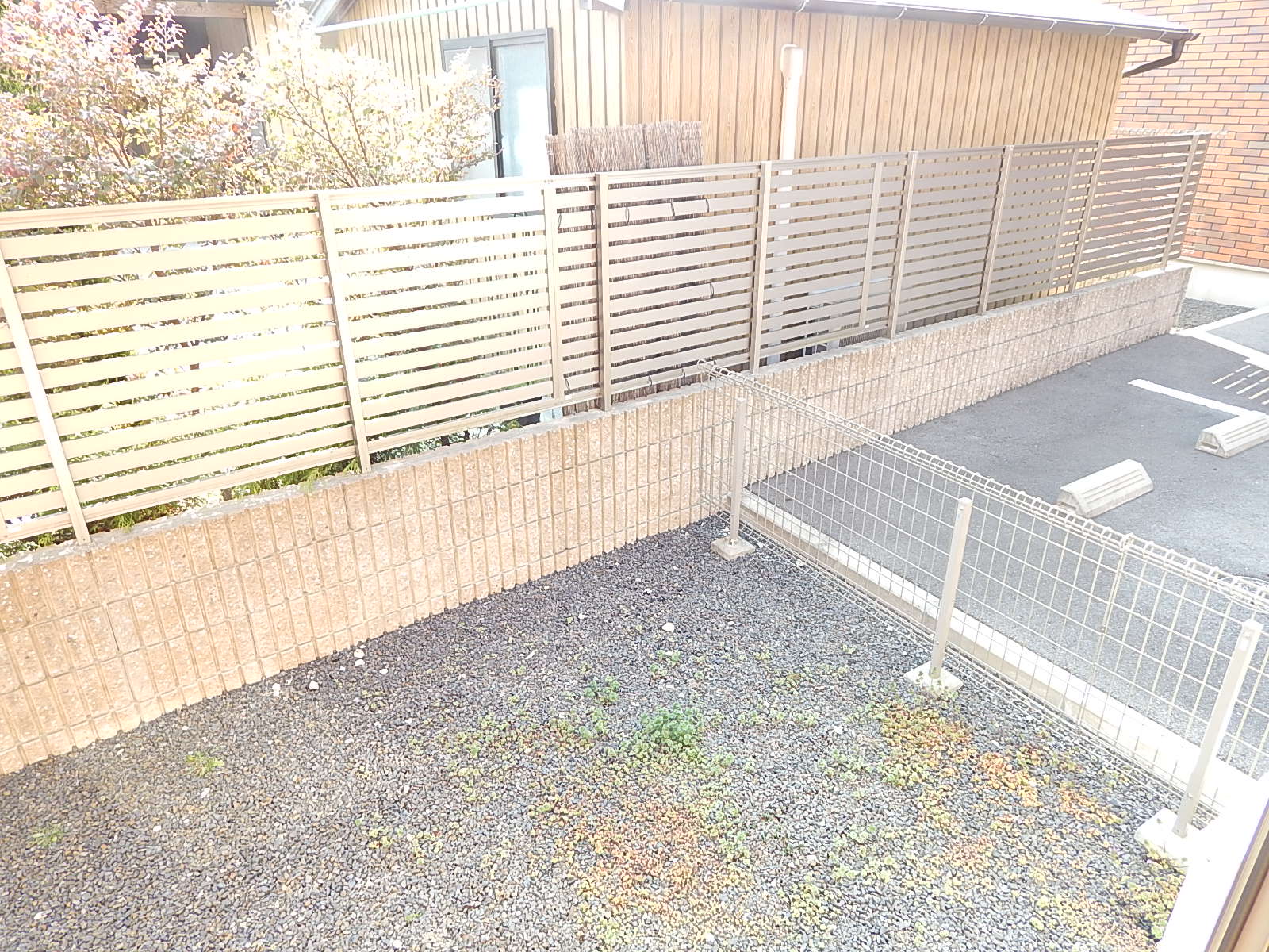 Garden. Wide terrace