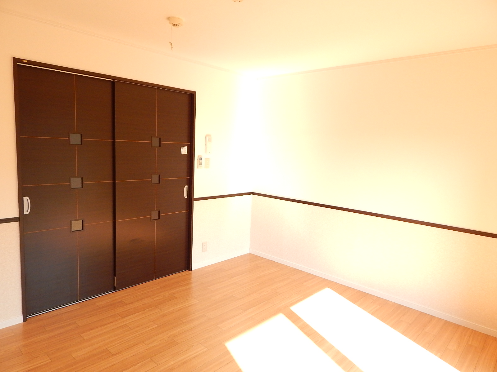 Living and room. Modern joinery is wonderful