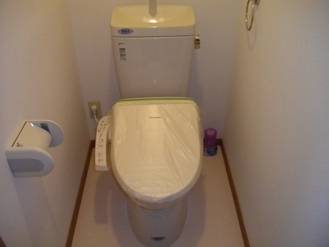 Toilet. With Washlet