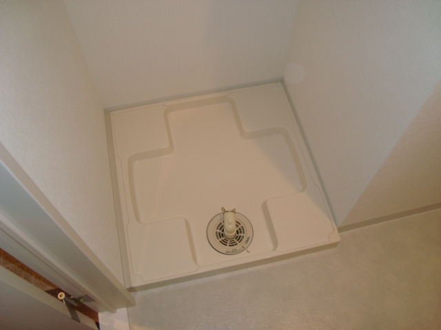 Washroom. Washing machine Storage