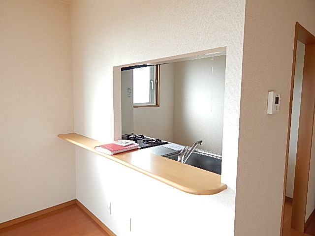 Kitchen. Even definitive space 3-neck made stove in the kitchen cooking