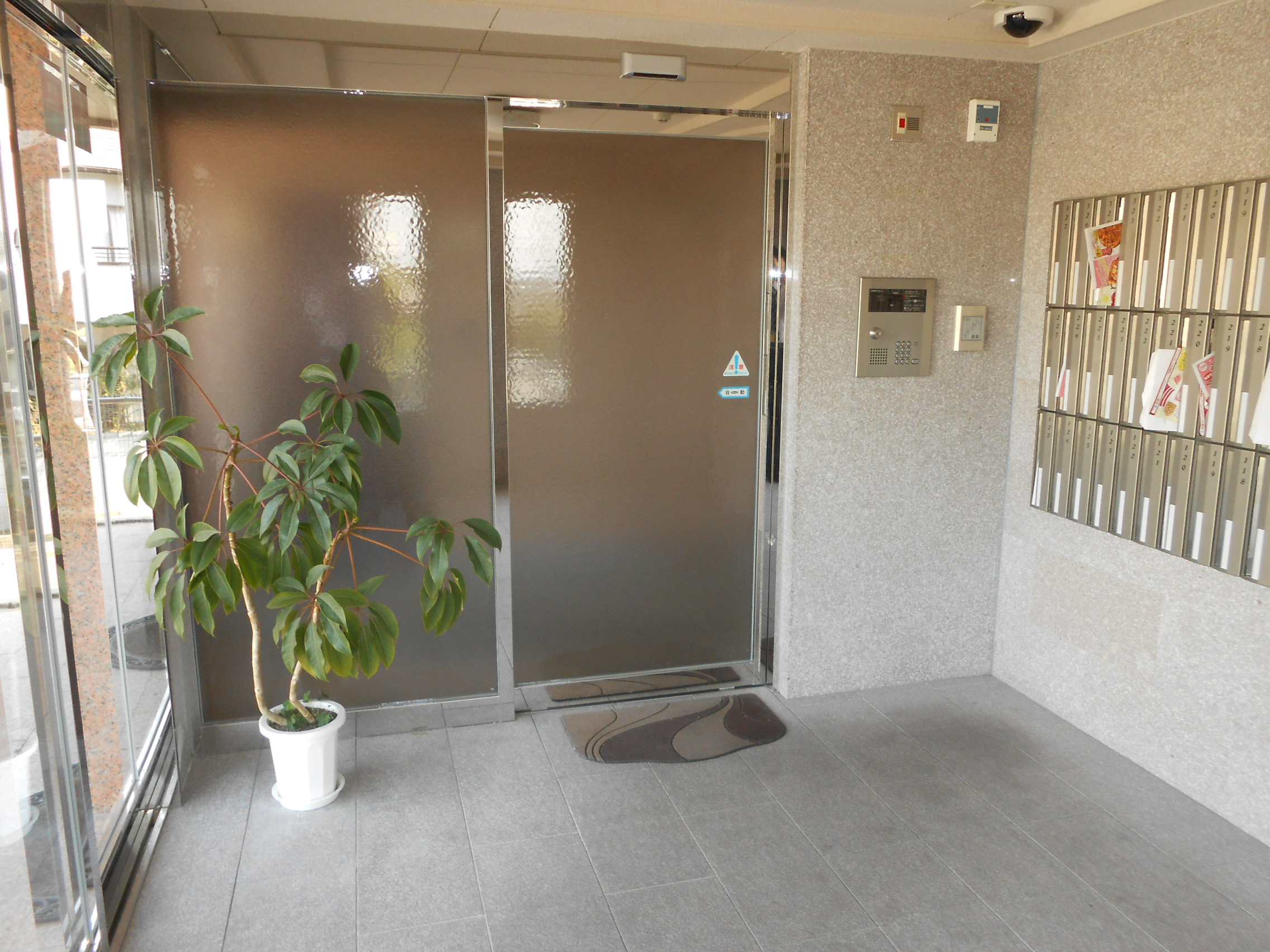 Security. Entrance and auto lock