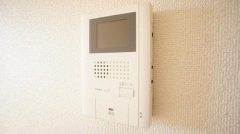 Security. Intercom with a camera