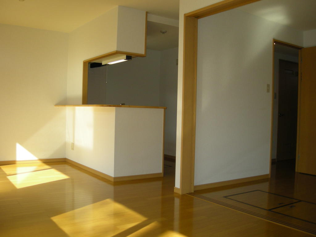 Living and room. Everyone yearn, Face-to-face is the kitchen ☆ (107 Room No.)