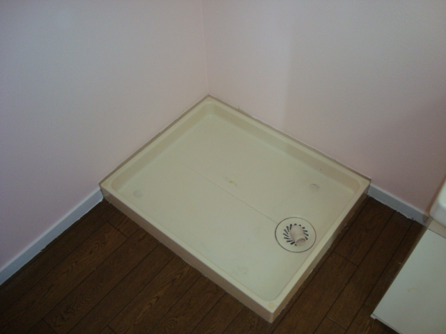 Washroom. Washing machine Storage