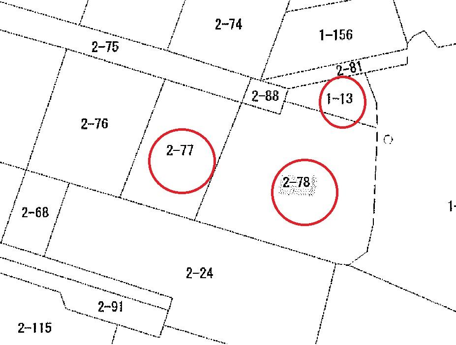 Compartment figure. Land price 8 million yen, Land area 751.21 sq m
