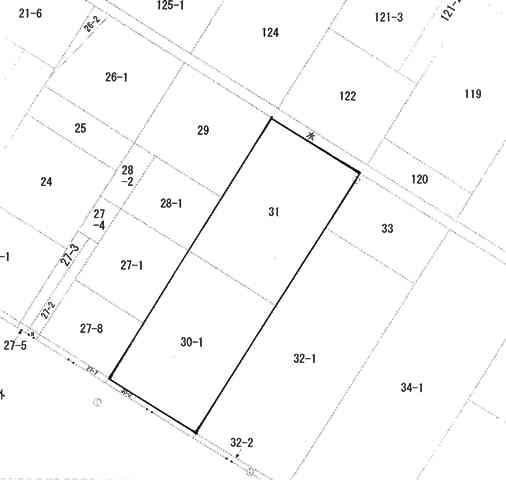 Compartment figure. Land price 9.2 million yen, Land area 971 sq m public view