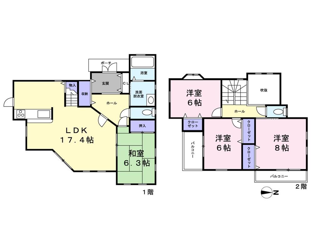 Floor plan. Co-op until Odomi shop 1300m Kurokawa-gun Yamato-cho Momijikeoka 2-34-2 Hours 10:00 ~ 21:00  ◆ White courier   ◆ PrintRush machine  ◆ Large launderette  ◆ Shueiyobiko