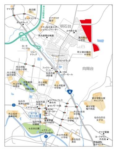 The entire compartment Figure. Local guide map