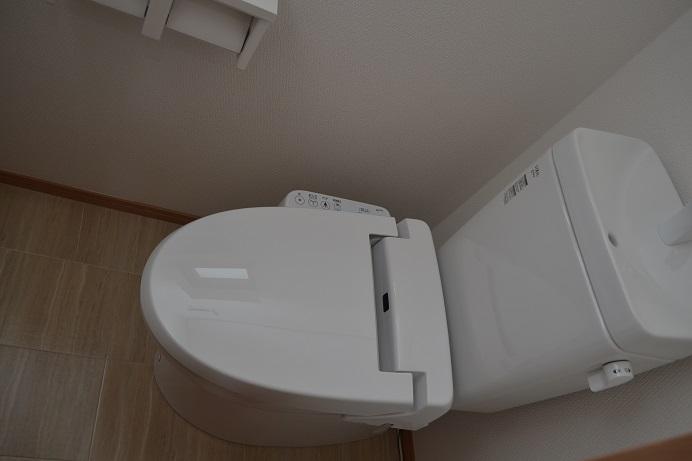 Toilet. A Building