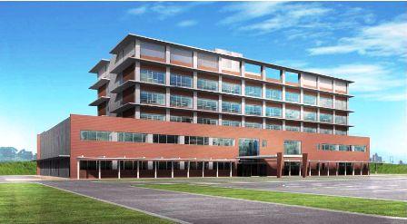 Hospital. Senshio is Rifu 1000m General Hospital to the hospital