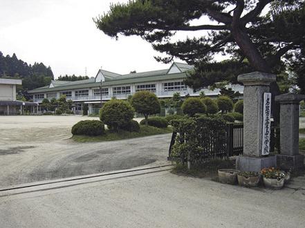 Primary school. Natori Municipal Medeshima to elementary school 2400m