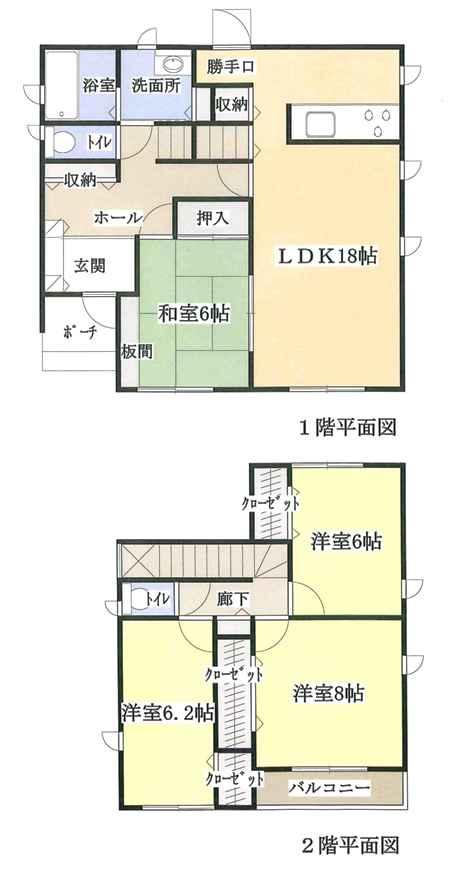 Floor plan. 29,800,000 yen, 4LDK, Land area 174.39 sq m , A 1-minute walk from the building area 112.61 sq m York-Benimaru.