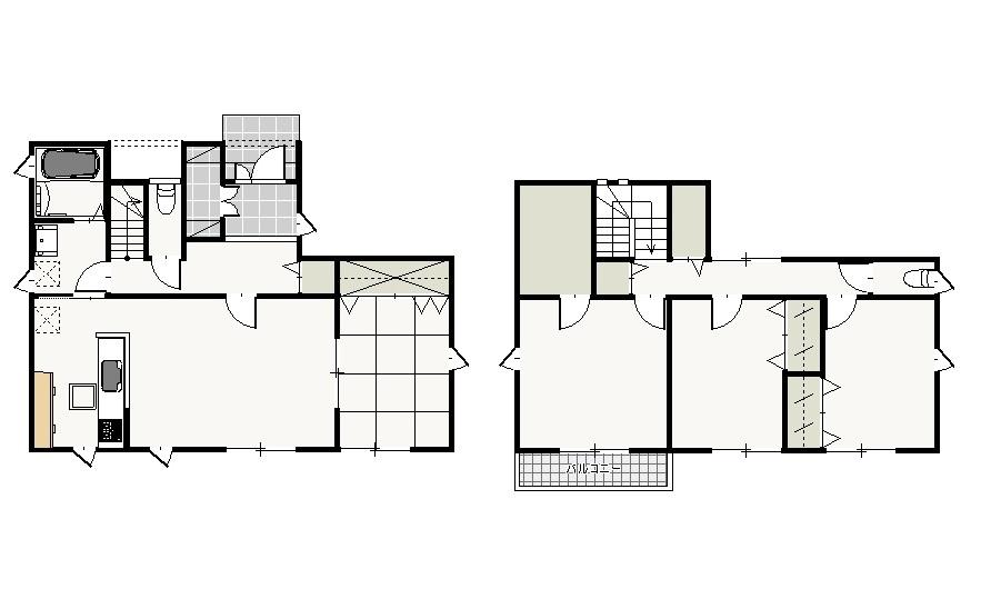 Floor plan. 34,650,000 yen, 4LDK, Land area 210.31 sq m , Building area 115.09 sq m