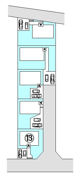 Compartment figure. Land price 15 million yen, Land area 165.74 sq m