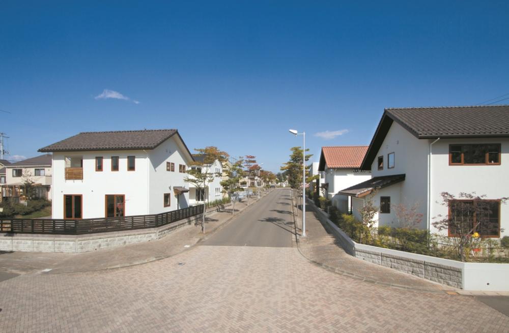 Streets around. Rooftops of life Town Sakurazaka