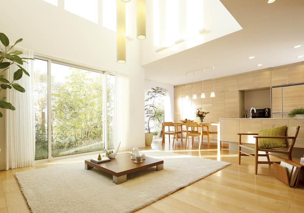 Compartment view + building plan example. Kasatofamio introspection image photo