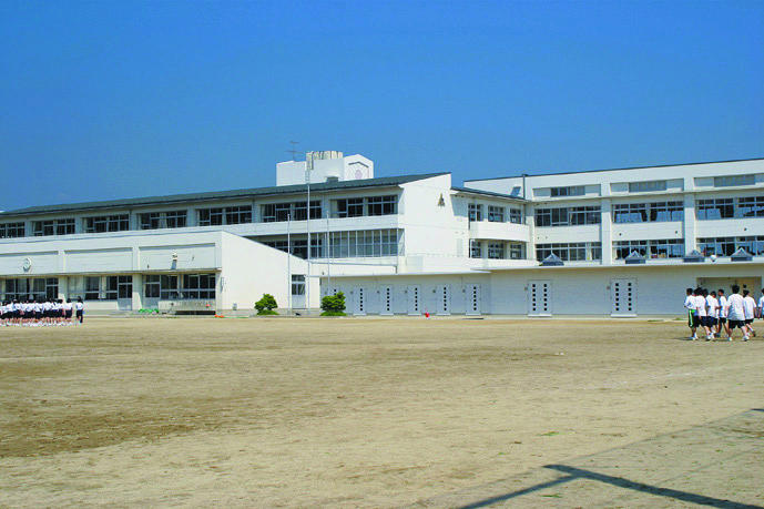 Junior high school. Natori 7600m until the first junior high school