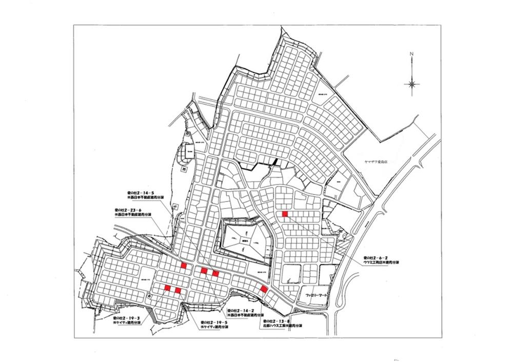 Local guide map.  ■ Information map