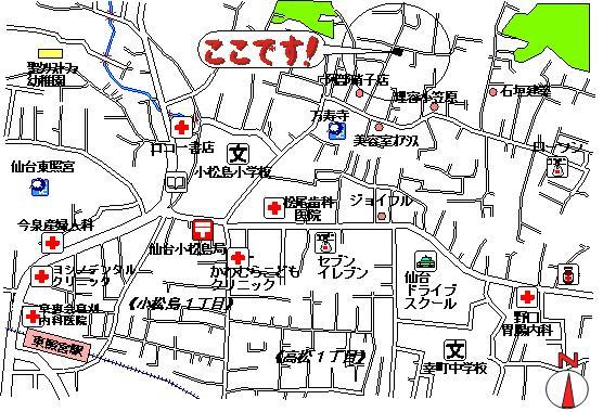 Local guide map. Information map