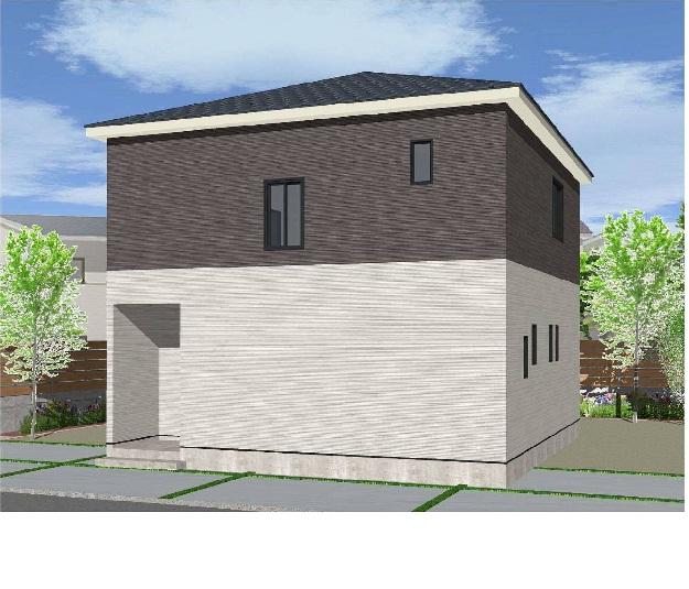 Rendering (appearance). (C Building) Rendering Building price 27.3 million yen Building area 106.75 sq m