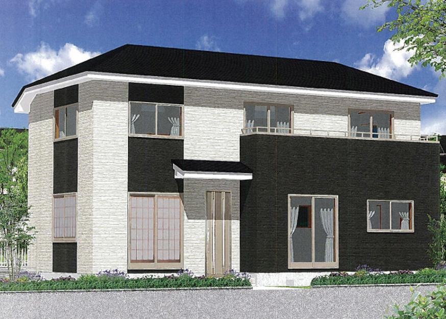 ( 4 Building) providing a color select Rendering outer wall. ( 4 Building) Rendering