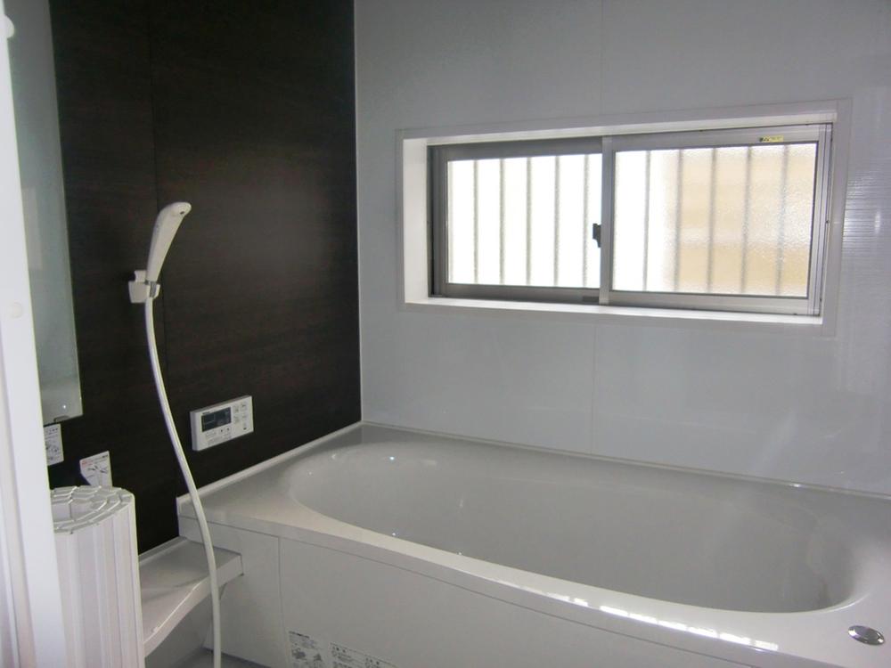 Bathroom. Handrail installation