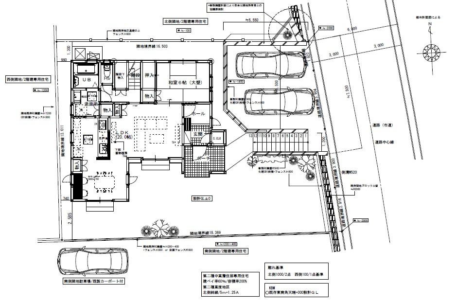 Compartment figure. 27,400,000 yen, 4LDK, Land area 222.76 sq m , Building area 114.27 sq m