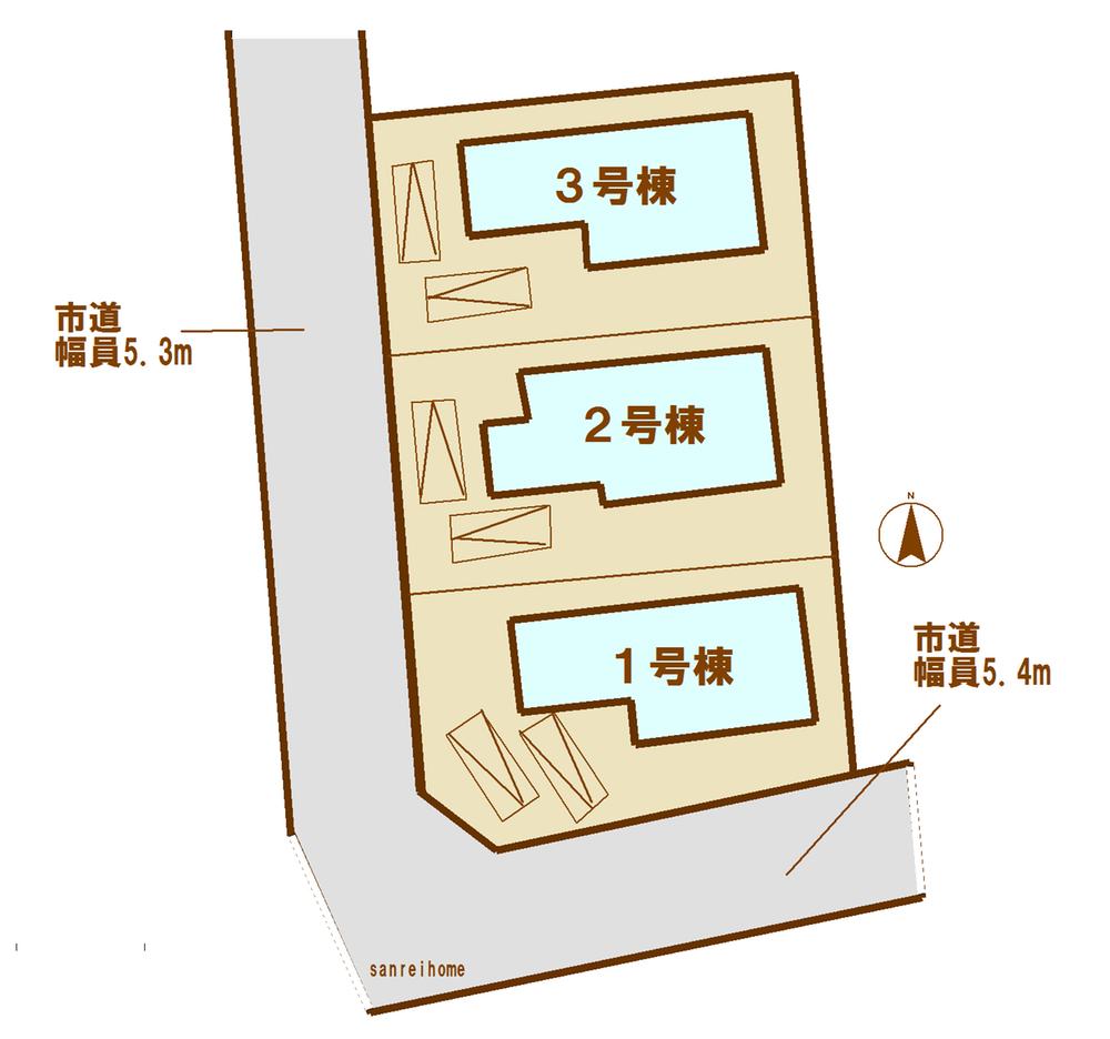 Compartment figure. 51,800,000 yen, 4LDK, Land area 171.02 sq m , Building area 105.99 sq m