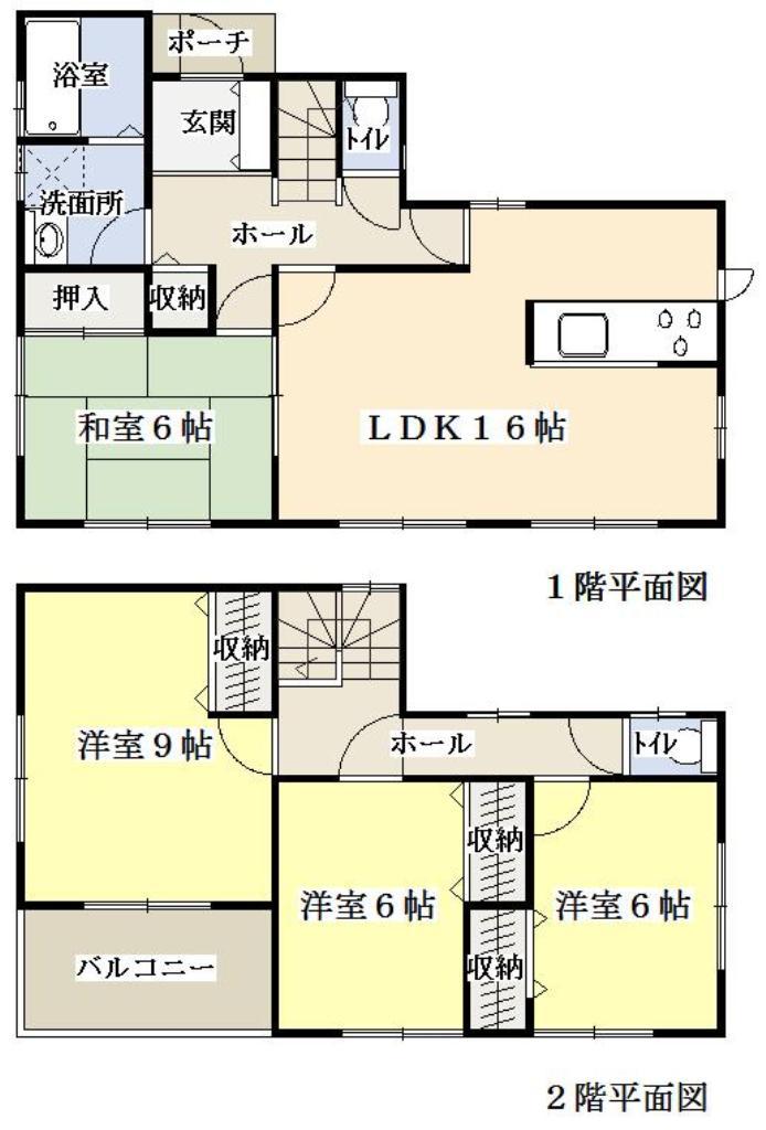 Floor plan. 28.8 million yen, 4LDK, Land area 292.6 sq m , Building area 124.24 sq m all is a four buildings of the sales site.